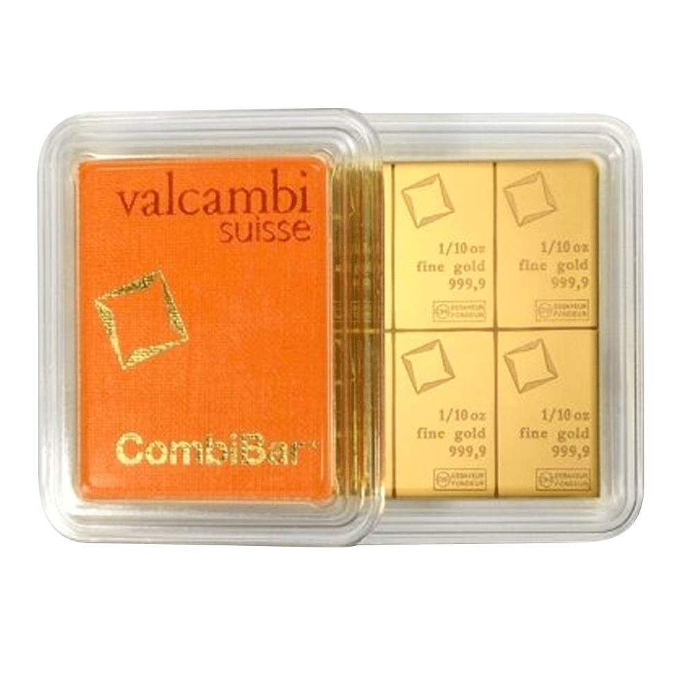 1oz CombiBar - Valcambi Certified