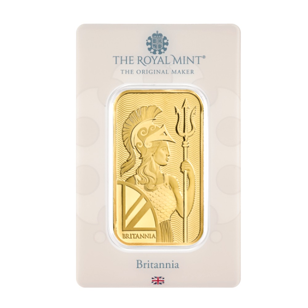 1oz Britannia Gold Bar | The Royal Mint