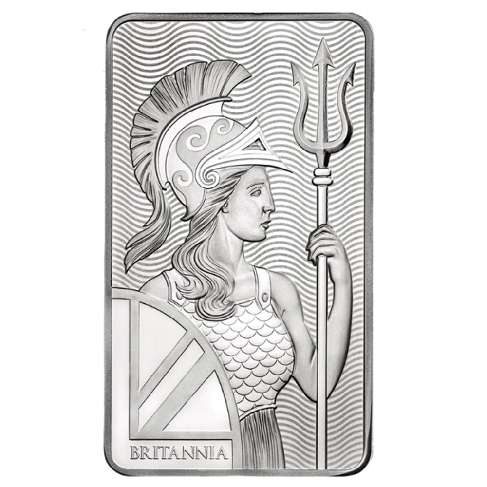 10oz Britannia Silver Bar | Royal Mint