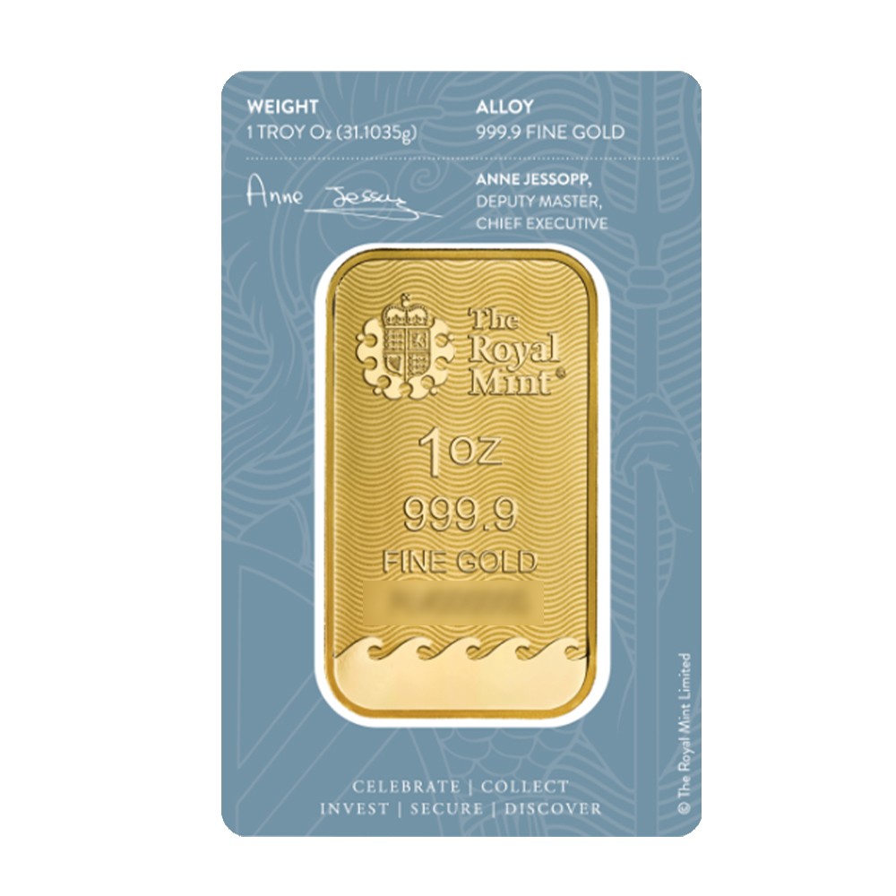 1oz Britannia Gold Bar | Royal Mint
