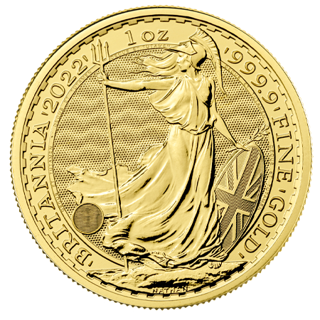 2022 1oz Gold Britannia Coin | The Royal Mint