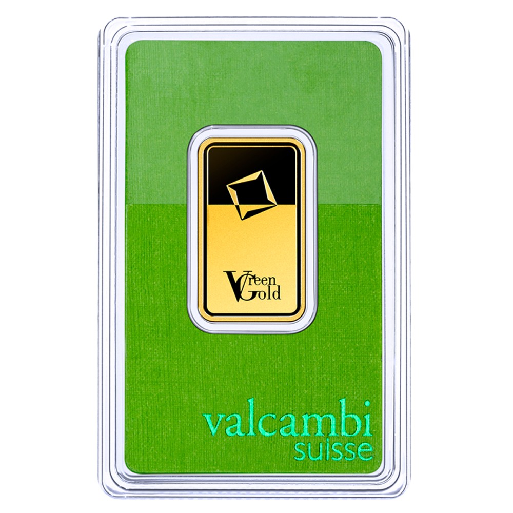  20g Gold Bar | Valcambi | Green Gold