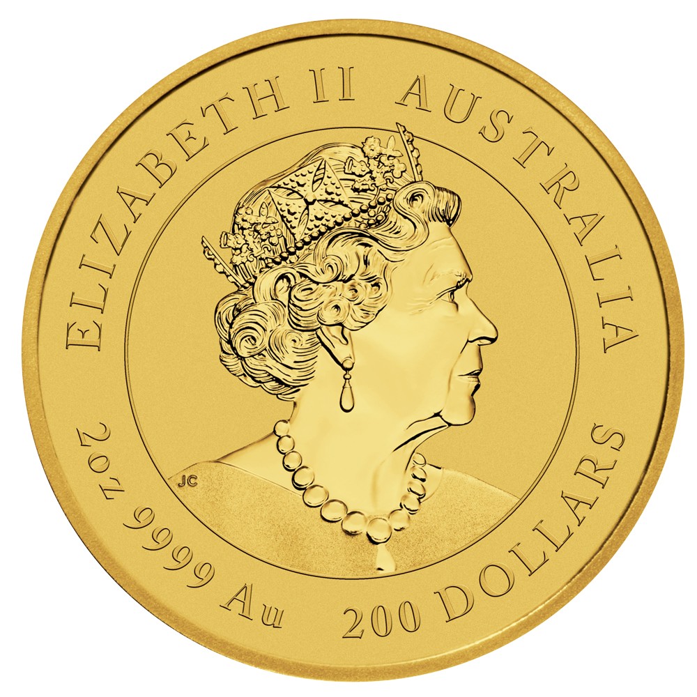 2022 2oz Lunar III Tiger Gold Coin - Perth Mint