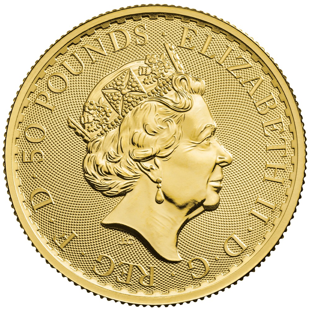 2022 1/2oz Gold Britannia Coin I The Royal Mint