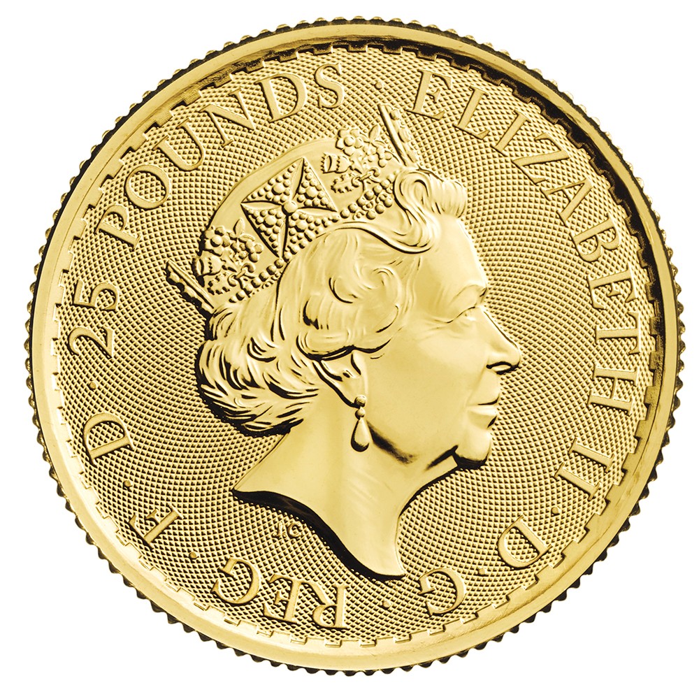 2022 1/4oz Gold Britannia Coin | The Royal Mint