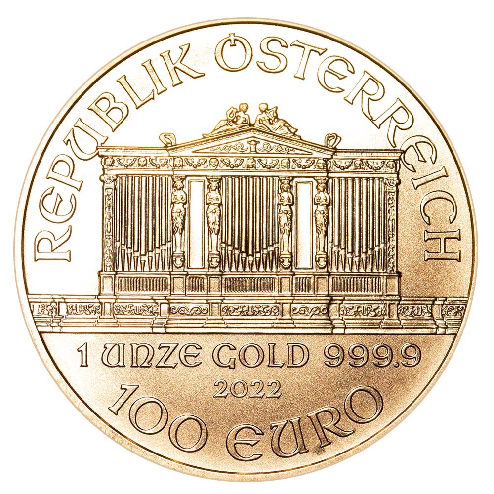 2022 1oz Gold Philharmonic Coin | Austrian Mint 