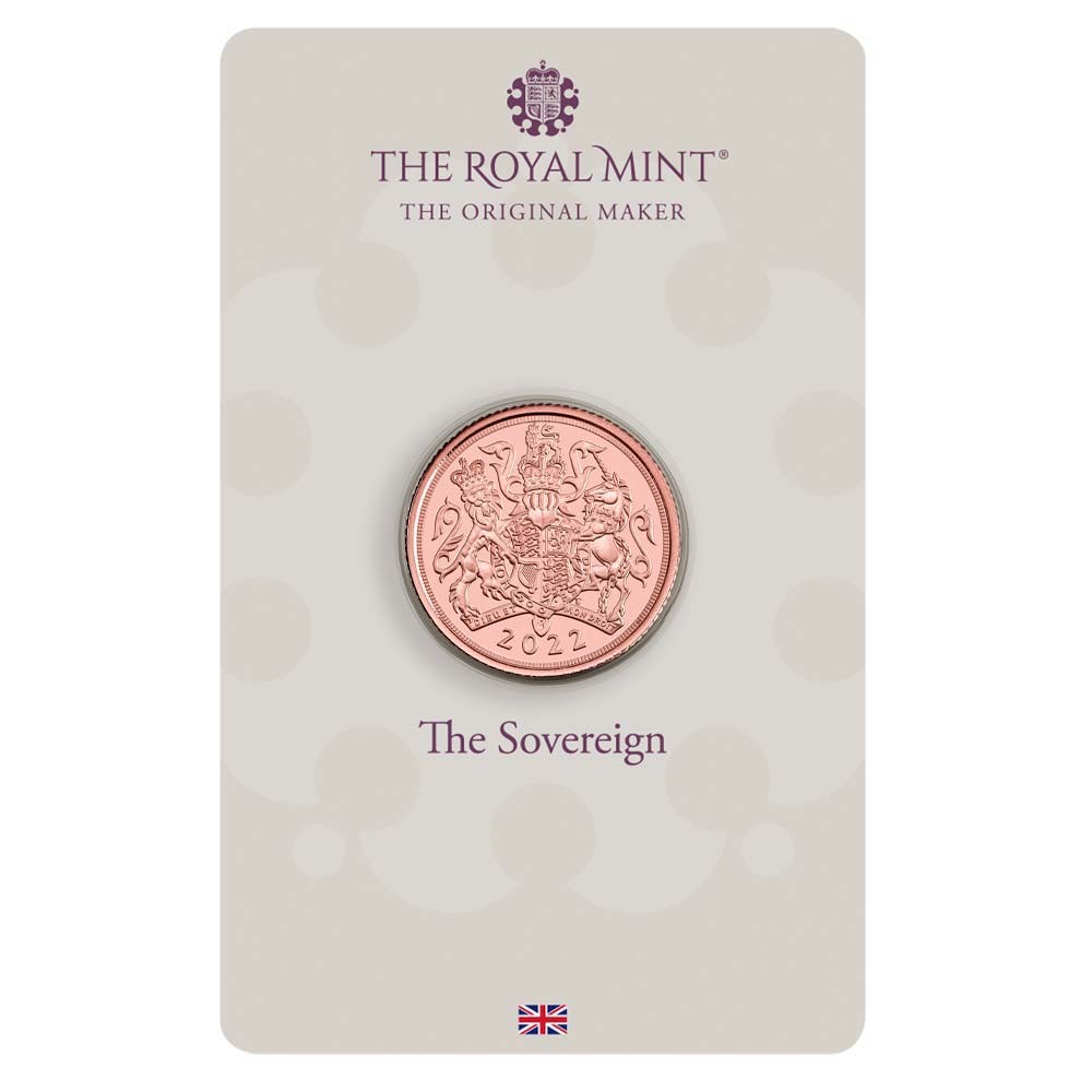2022 Gold Full Sovereign Blister Coin in Premium Gift Box  | The Royal Mint 
