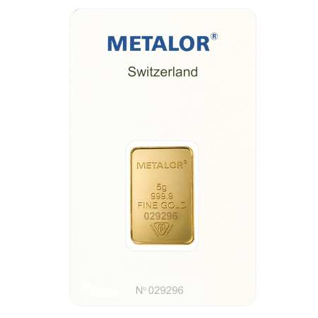 5g Gold Bar | Metalor