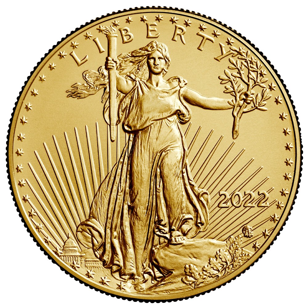 2021 1oz American Eagle Gold Coin (New Design) | US Mint