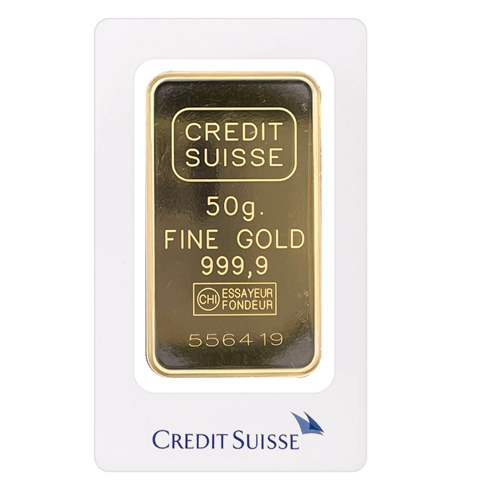 50g Gold Bar | Credit Suisse 