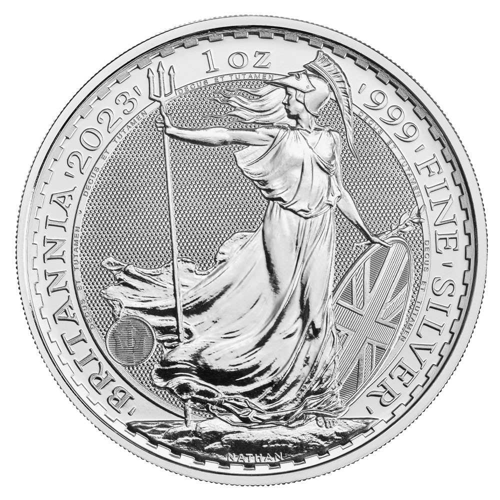 2023 1oz Silver Britannia QEII Coin | The Royal Mint