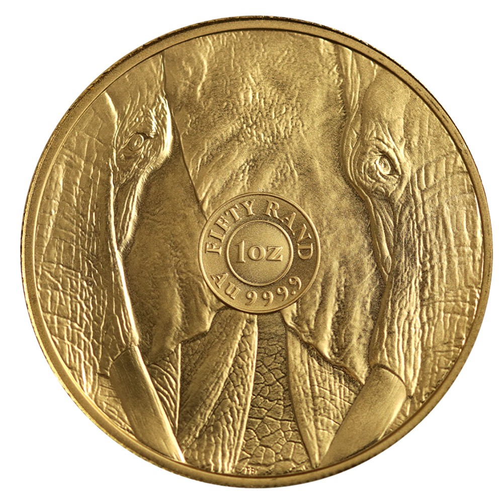 2022 1oz Big 5 Elephant Gold Coin