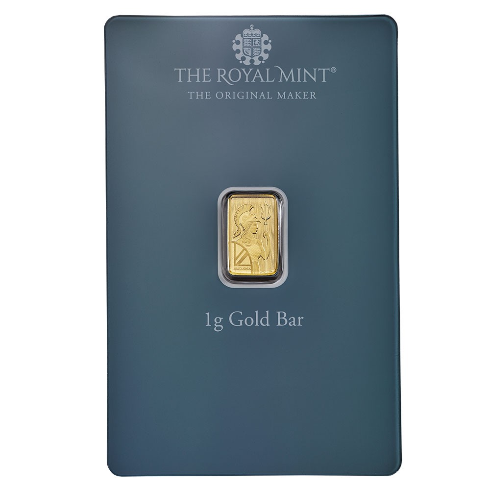 1g 'Happy Birthday' Gold Bar in Blister Pack | The Royal Mint