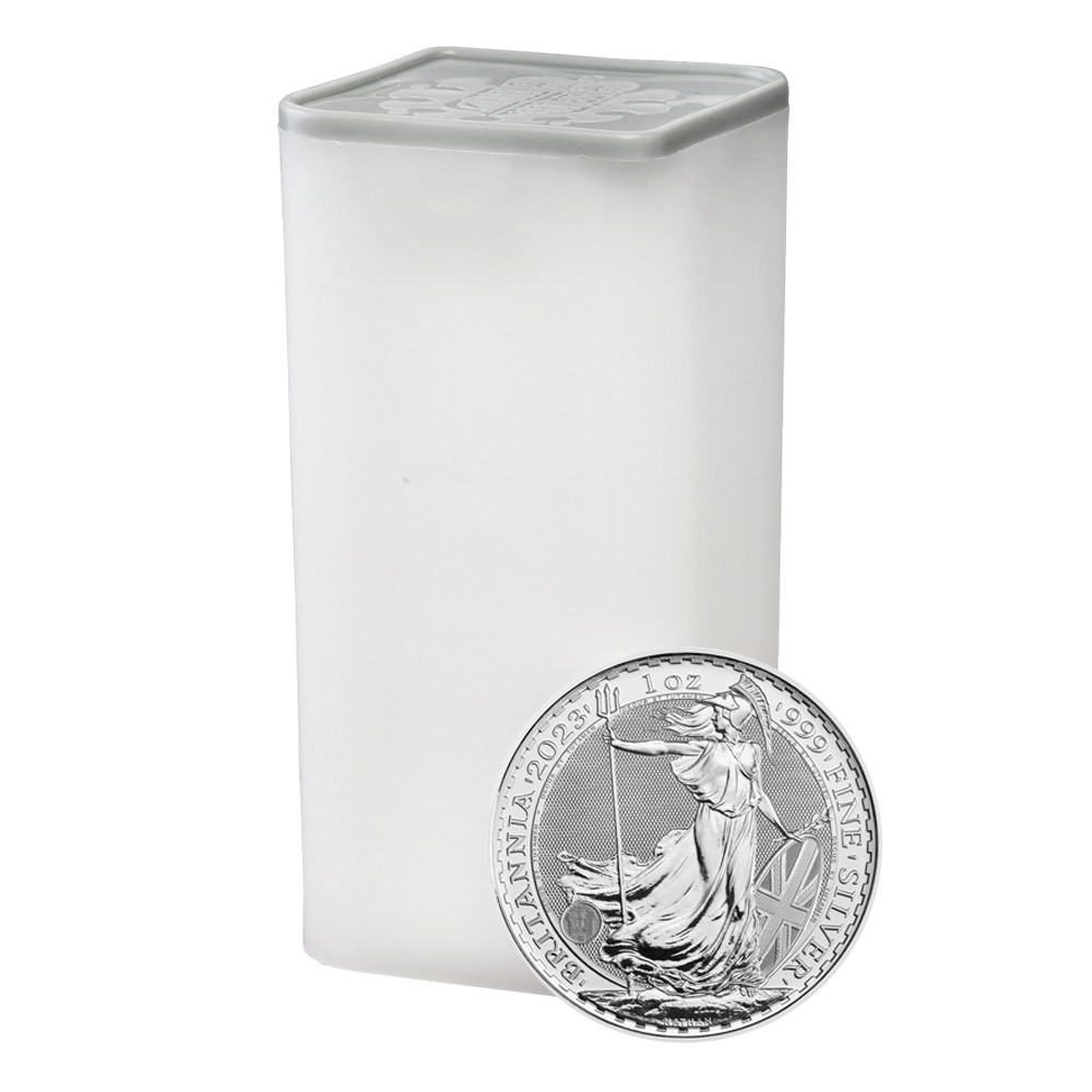 2023 1oz Silver Britannia QEII Monster Box