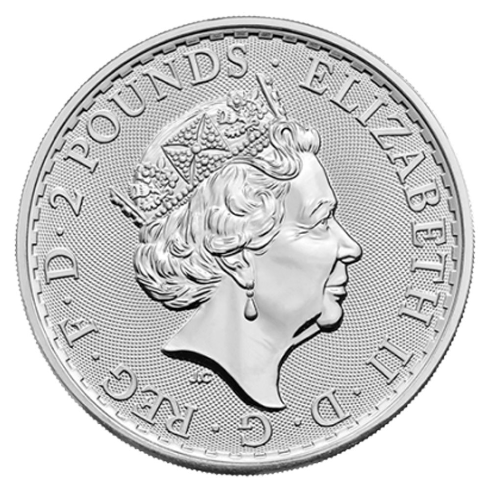 2023 1oz Silver Britannia QEII Coin | The Royal Mint