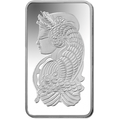 1/2oz Silver Bar | PAMP Fortuna