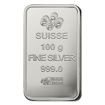 100g Silver Bar | PAMP Fortuna