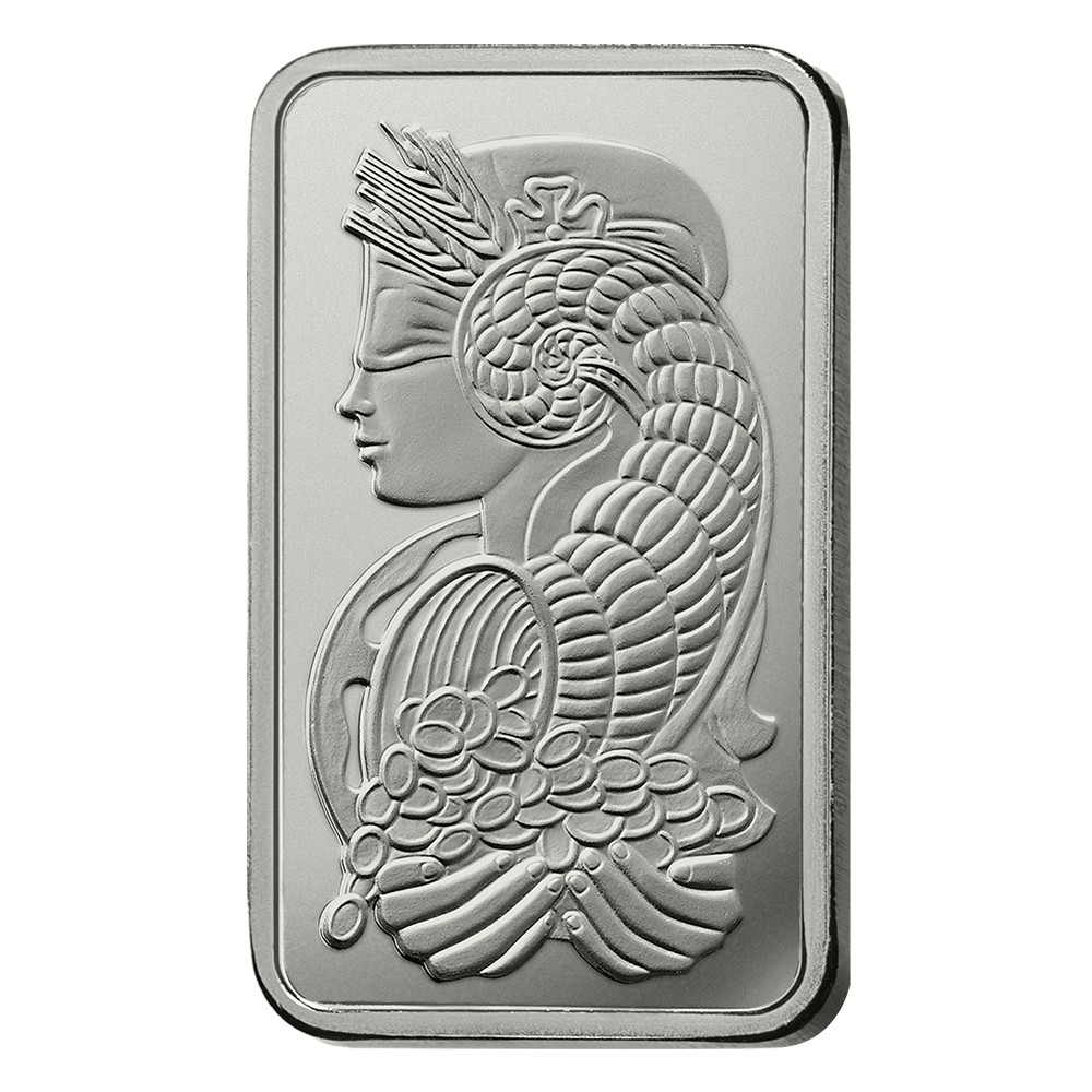 1g Fortuna Platinum Bar | PAMP Suisse