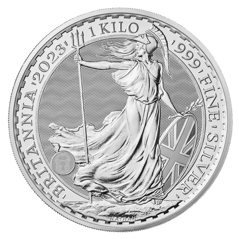 2023 1kg Silver Britannia Coin | The Royal Mint