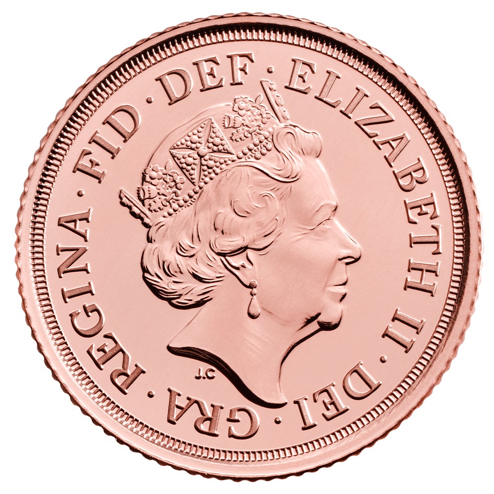 2022 Gold 1/2 Sovereign Coin in Blister | The Royal Mint