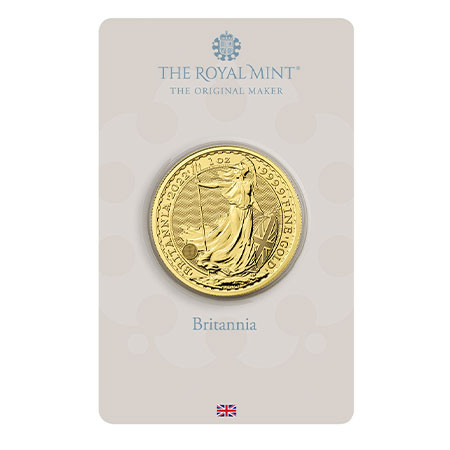 2022 1oz Britannia Blister Gold Coin in Premium Gift Box | The Royal Mint