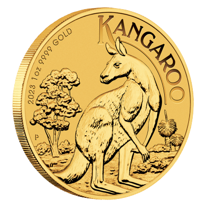 2023 1oz Gold Kangaroo Coin | Perth Mint