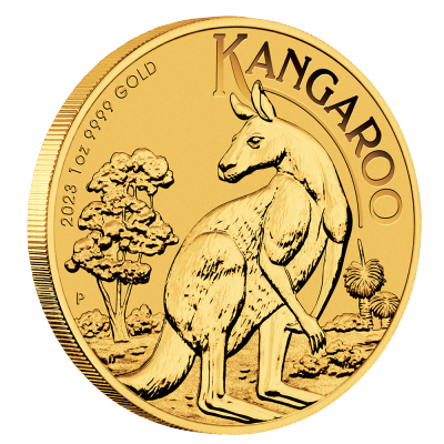 2023 1oz Gold Kangaroo Coin | Perth Mint