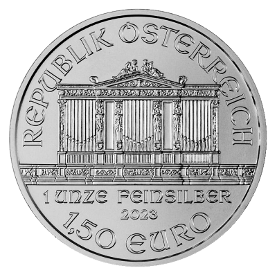 2023 1oz Philharmonic Silver Coin | Austrian Mint