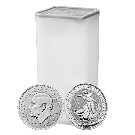 2023 1oz Silver Britannia Coin (King Charles III Portrait) Monster Box I The Royal Mint