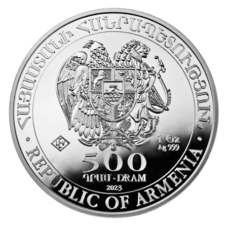 2023 1oz Noah's Ark Silver Coin