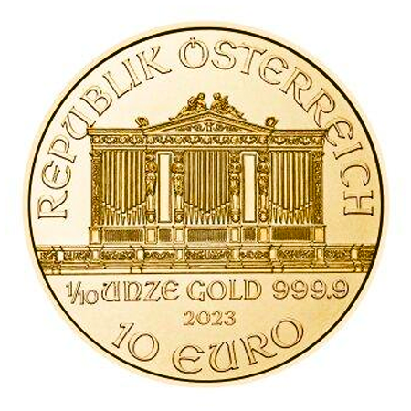 2023 1/10oz Philharmonic Gold Coin | Austrian Mint