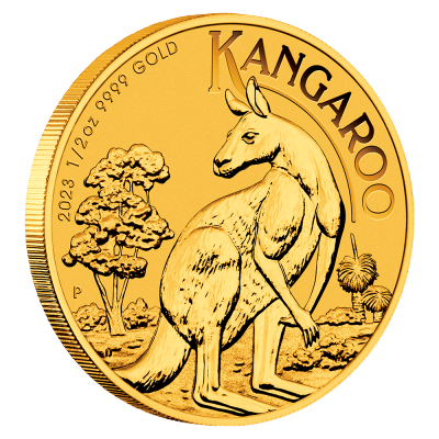 2023 1/2oz Gold Kangaroo Coin | Perth Mint 