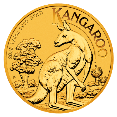 2023 1/4oz Gold Kangaroo Coin | Perth Mint