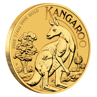 2023 1/4oz Gold Kangaroo Coin | Perth Mint