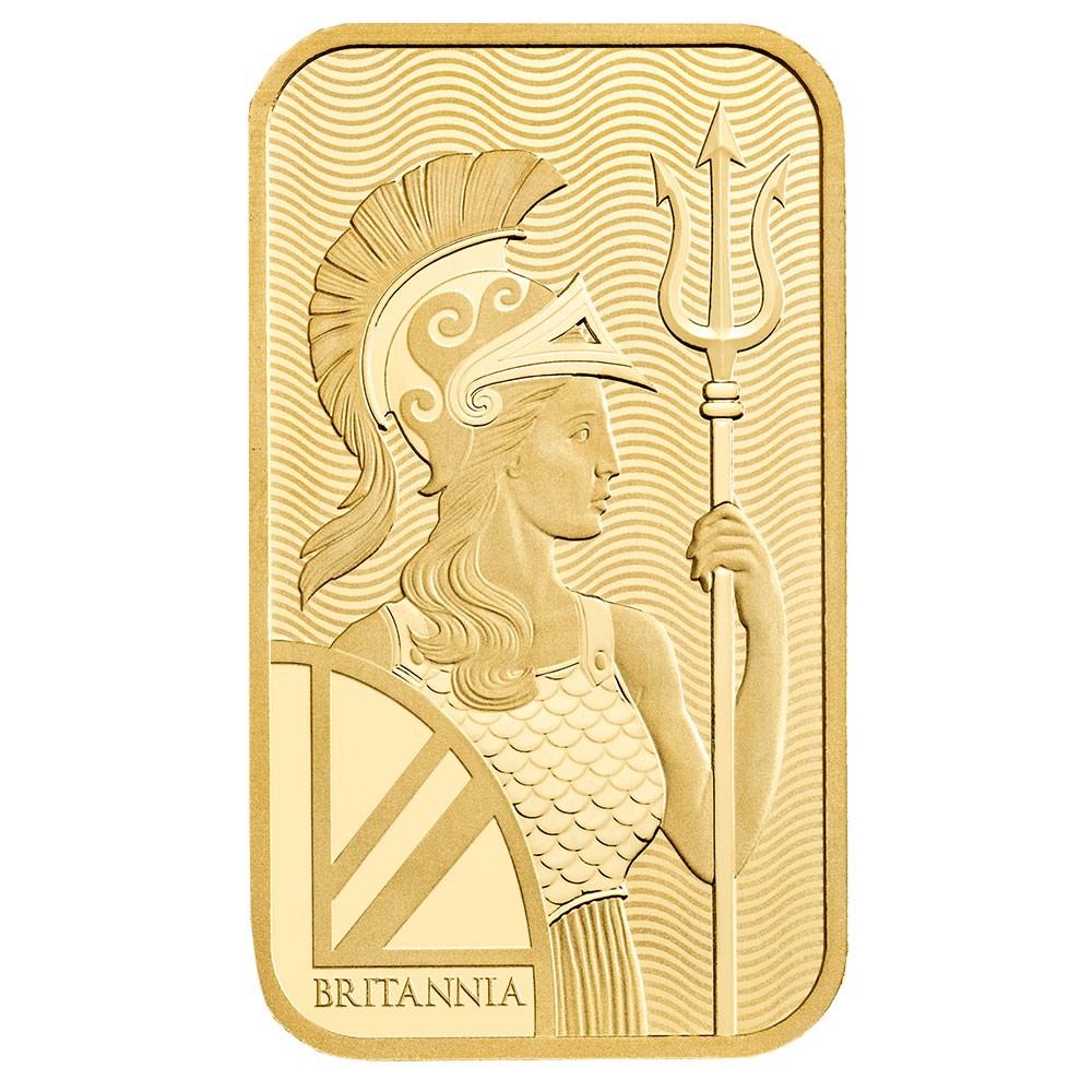 1g Britannia Gold Bar | The Royal Mint