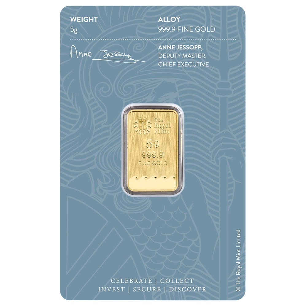 5g Britannia Gold Bar | The Royal Mint