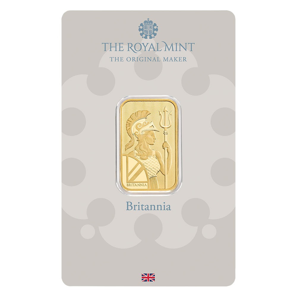 10g Britannia Gold Bar | The Royal Mint