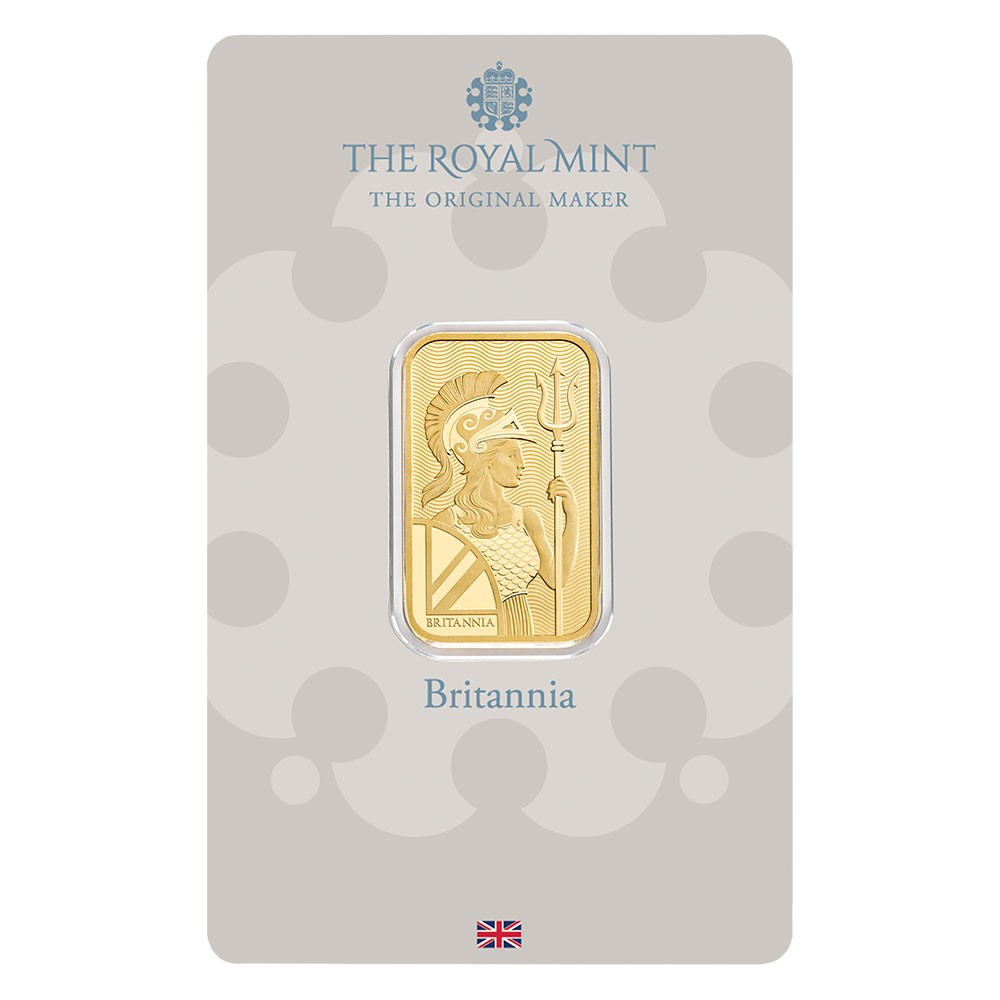 10g Britannia Gold Bar | The Royal Mint