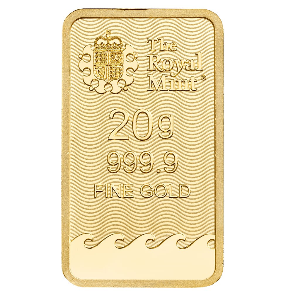 20g Britannia Gold Bar | The Royal Mint