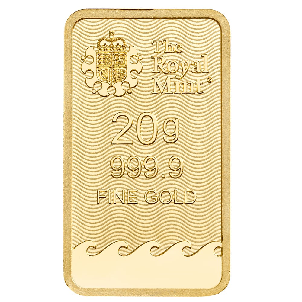 20g Britannia Gold Bar | The Royal Mint