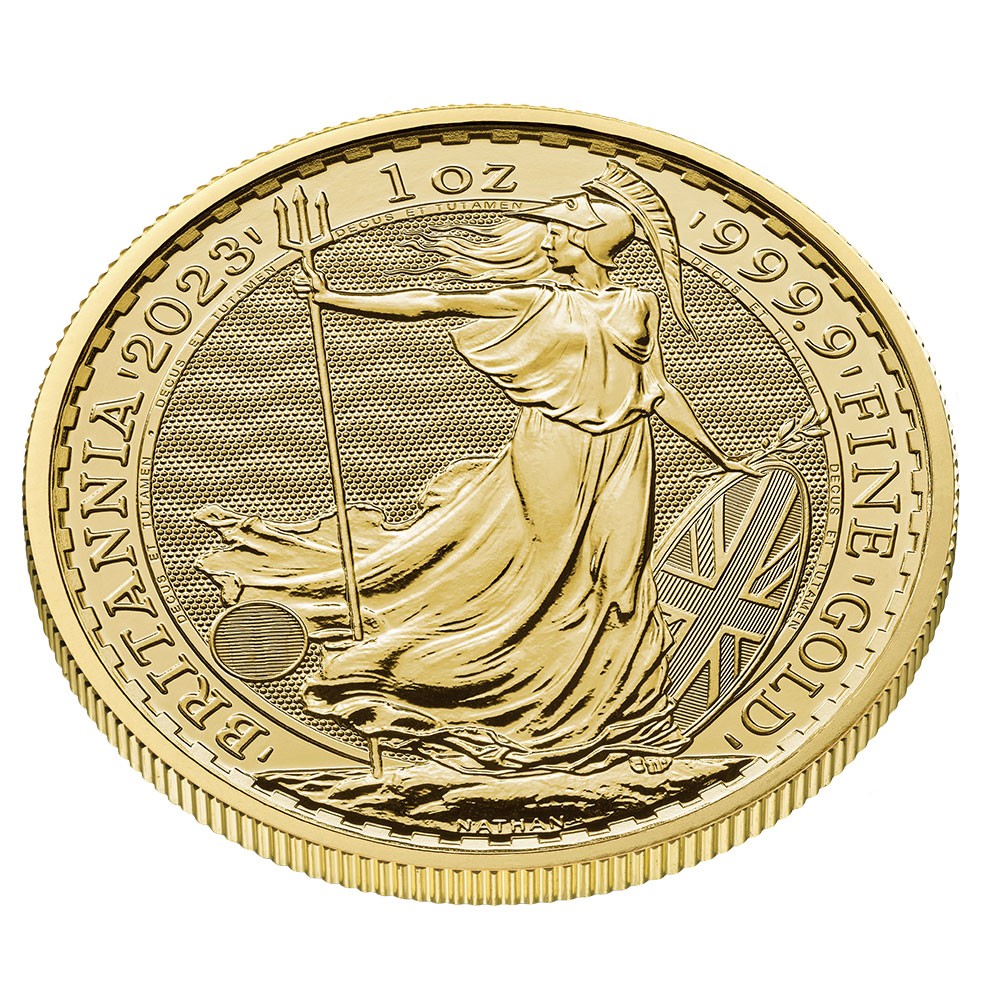 2023 1oz Gold Britannia Coin (King Charles III Portrait) | The Royal Mint 