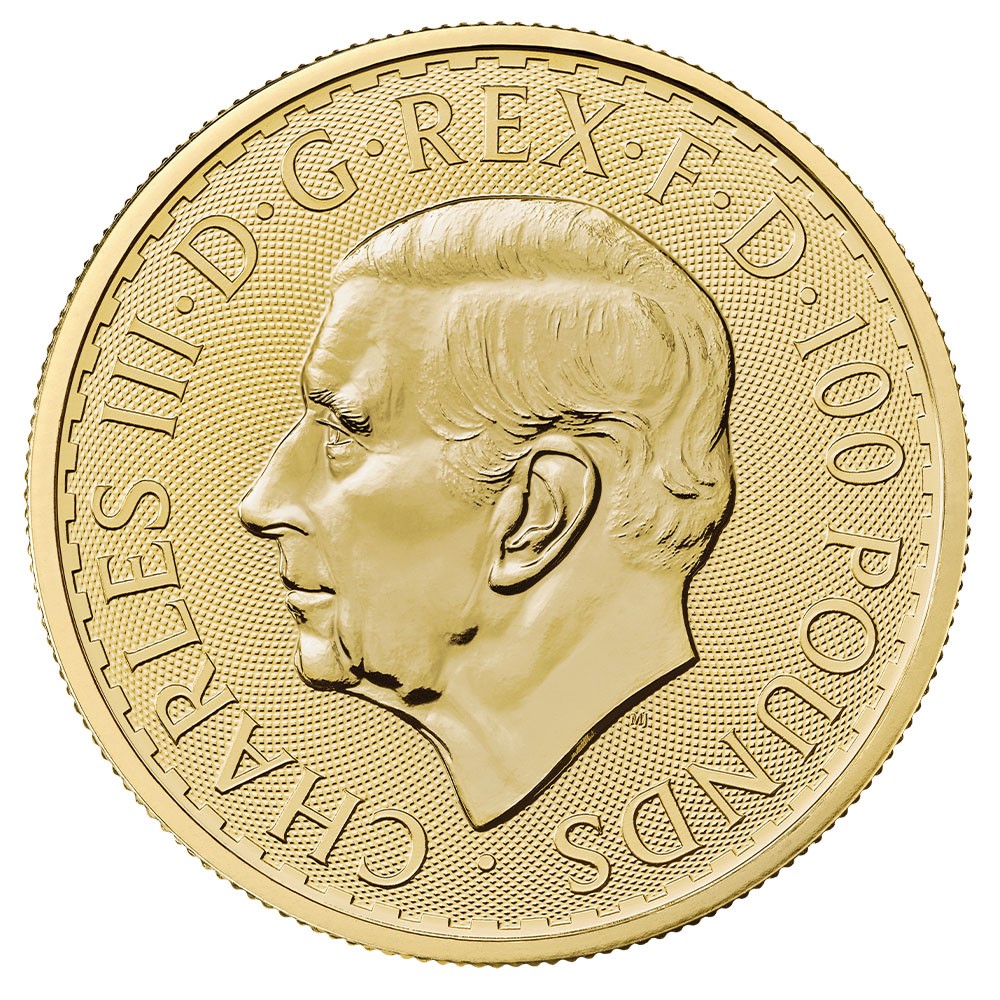 2023 1oz Gold Britannia Coin (King Charles III Portrait) | The Royal Mint 