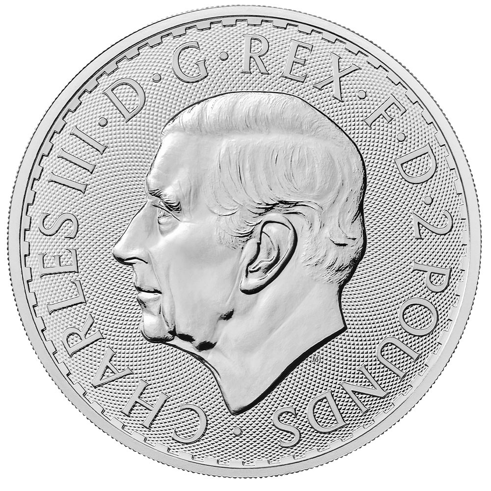 2023 1oz Silver Britannia Coin (King Charles III Portrait) | The Royal Mint