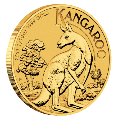 2023 1/10oz Gold Kangaroo Coin | Perth Mint