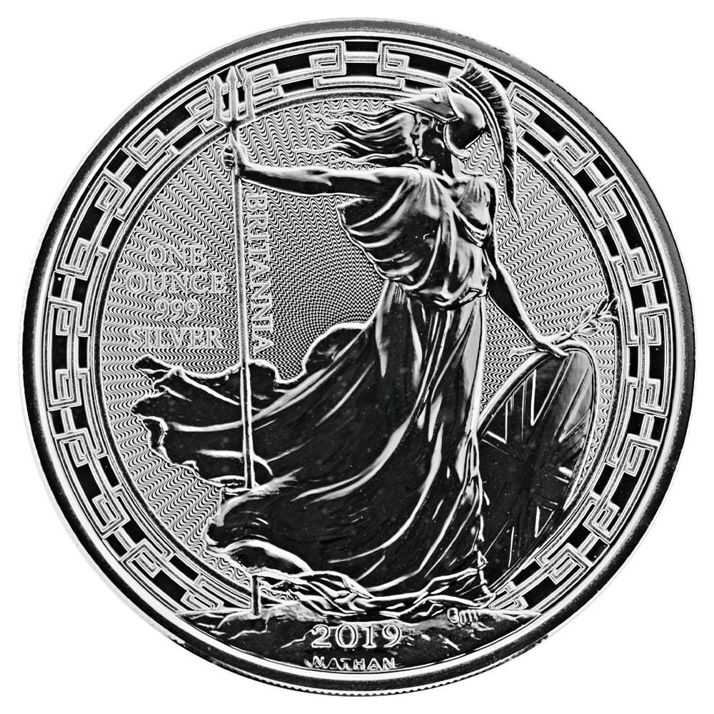 2019 1oz Silver Britannia (Oriental Border) I The Royal Mint