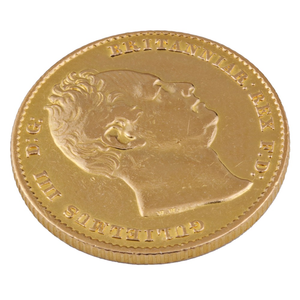 1836 William IV Gold Full Sovereign 