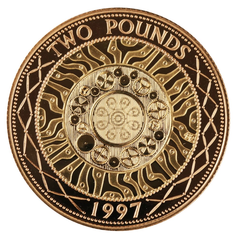 1997 'Technologies' Gold Proof Two Pound Coin I The Royal Mint