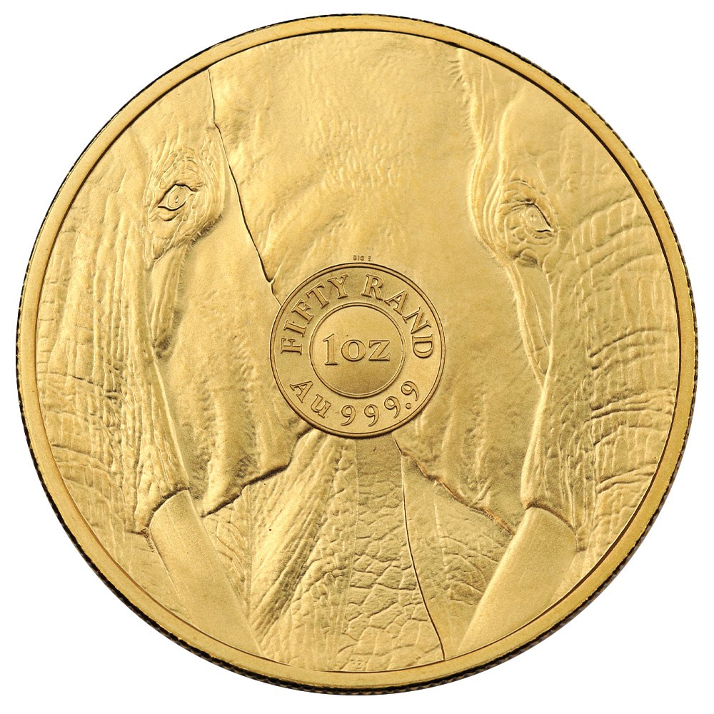 2023 1oz Big 5 Elephant Gold Coin