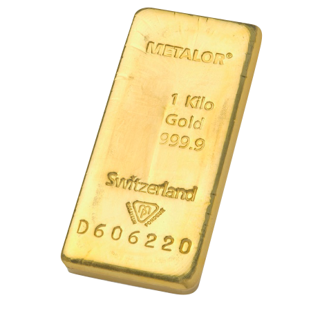 1kg Gold Bar | Metalor
