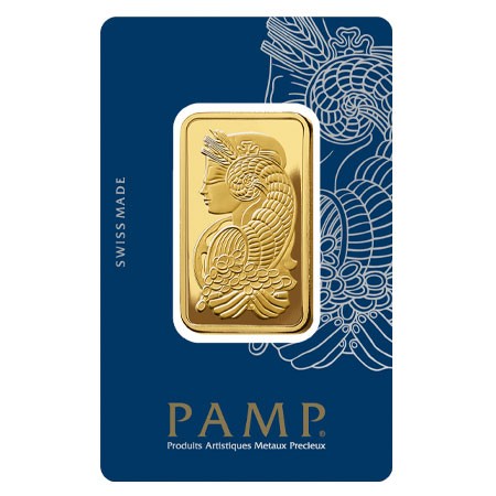 1oz Gold Bar | PAMP Fortuna Veriscan